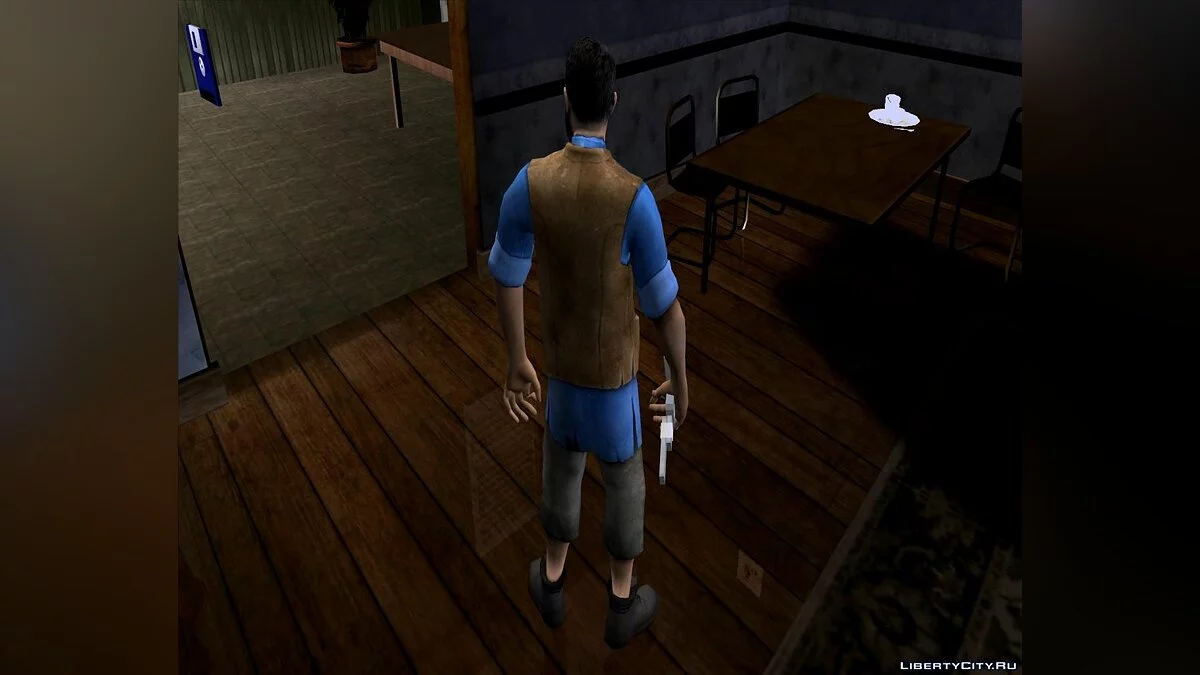 White mercenary / GTA San Andreas