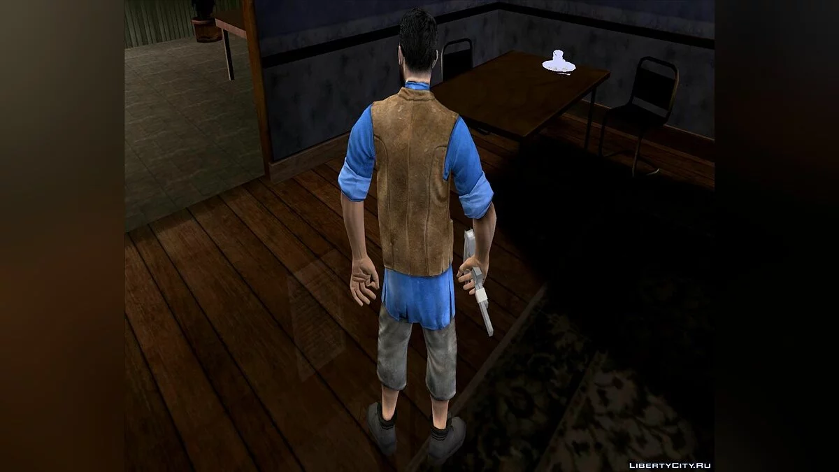 White mercenary / GTA San Andreas