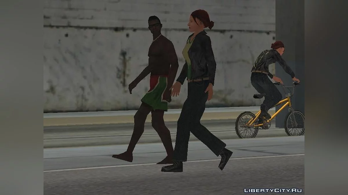 Автогонщица-3 / GTA San Andreas