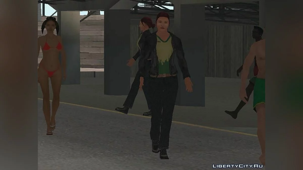 Автогонщица-3 / GTA San Andreas