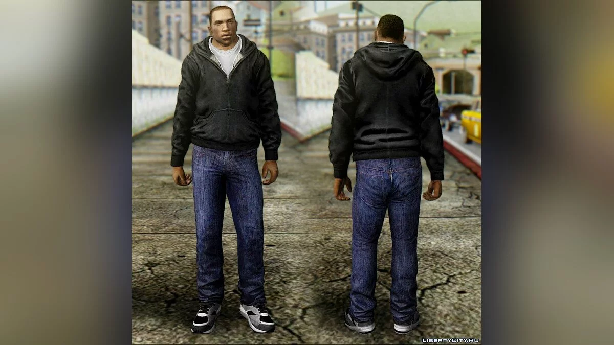 CJ2015 skin: Start Game / GTA San Andreas