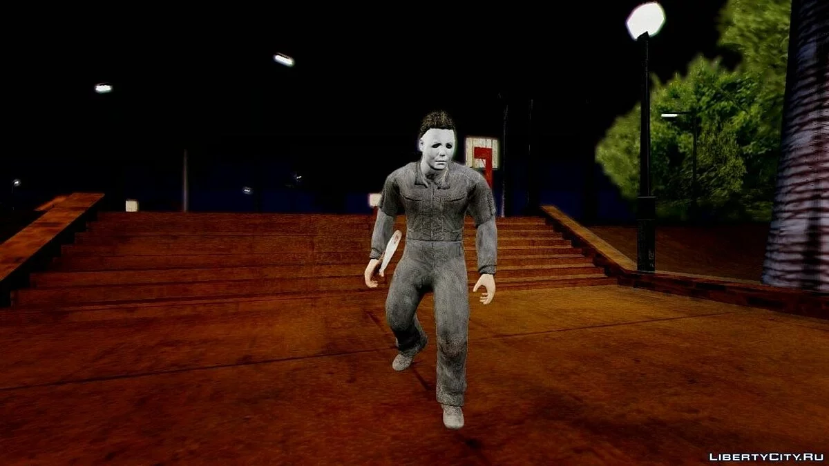 Cod Ghosts DLC Michael Myers from Halloween / GTA San Andreas