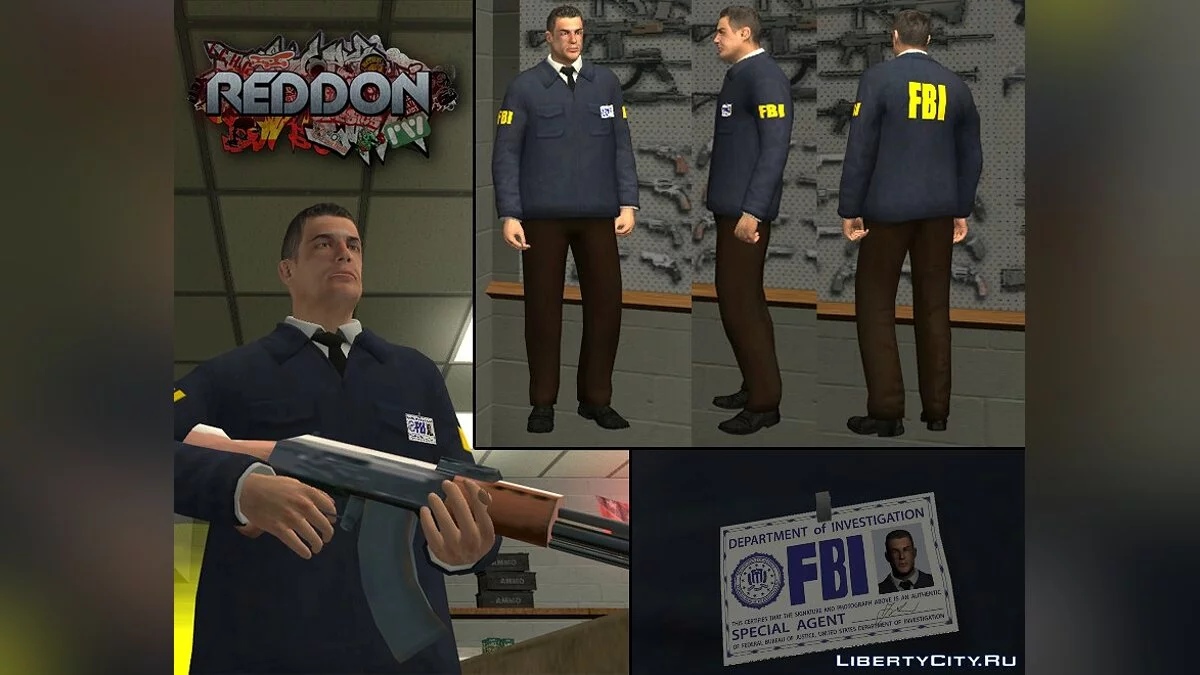 FBI by Reddon / GTA San Andreas