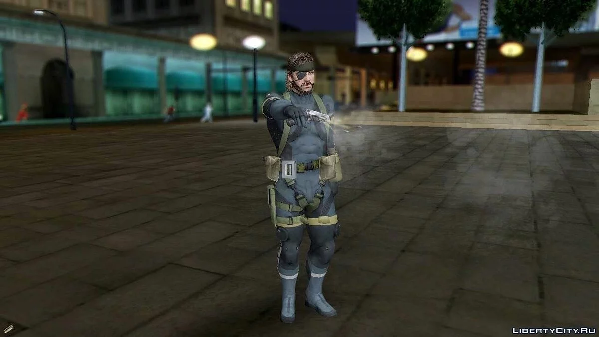 Metal Gear 5 Big Boss / GTA San Andreas
