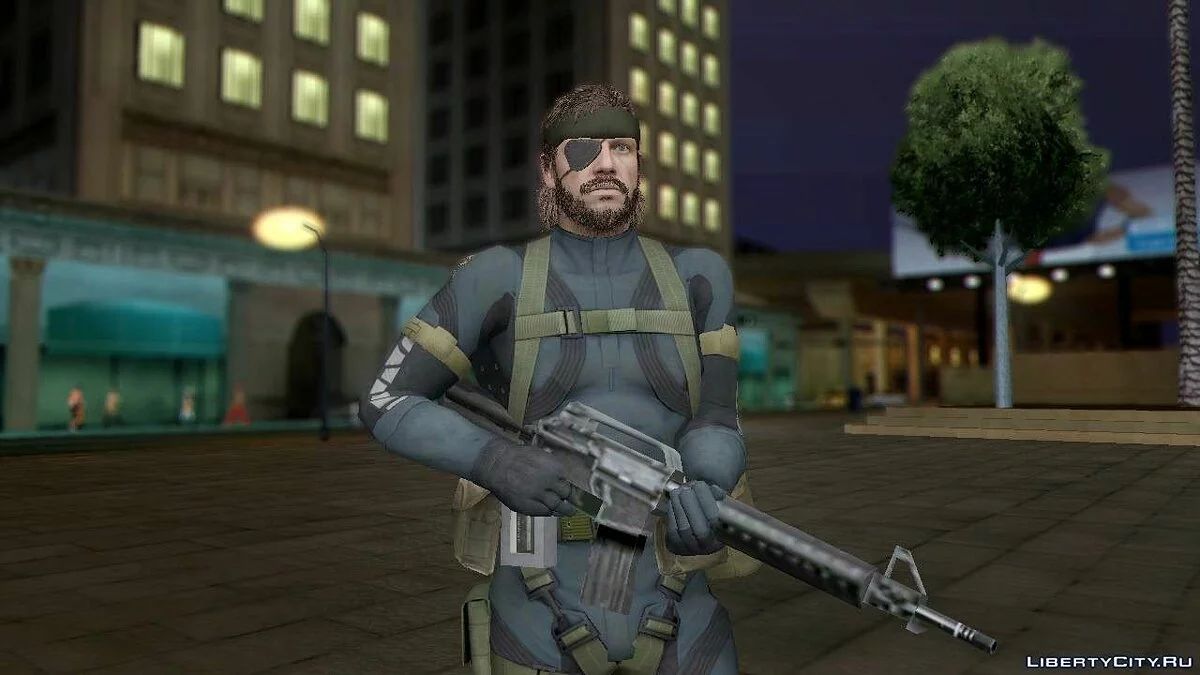 Metal Gear 5 Big Boss / GTA San Andreas