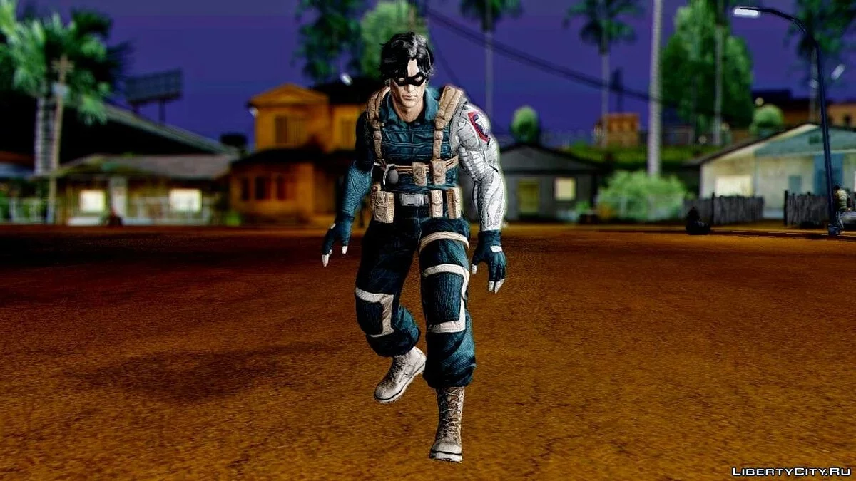 Marvel Heroes Winter Soldier / GTA San Andreas