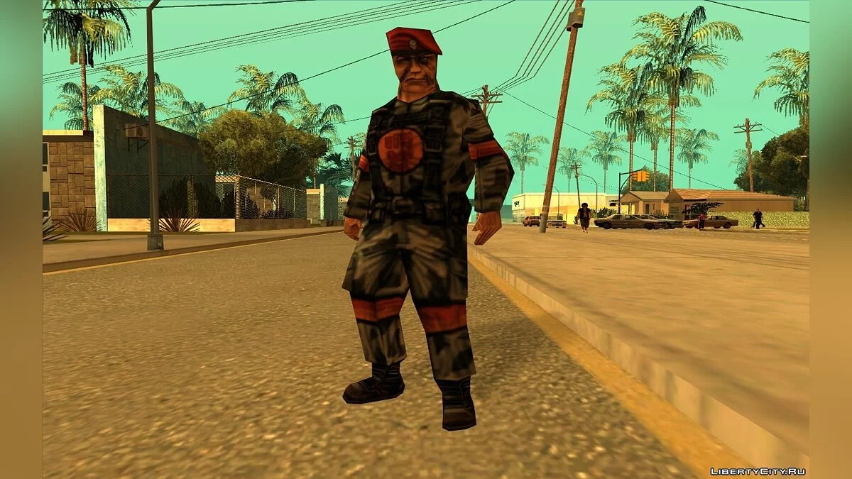 Soldier From Team Fortress Classic (Red) / GTA San Andreas