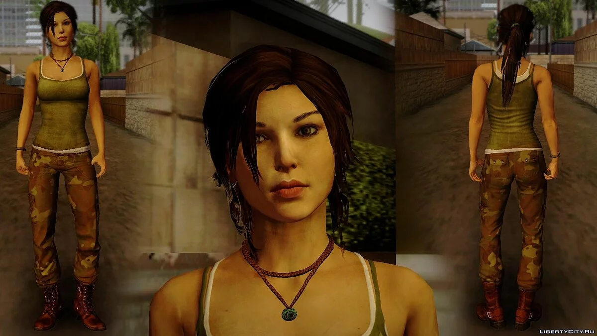 TOMB RAIDER: Lara Croft / GTA San Andreas