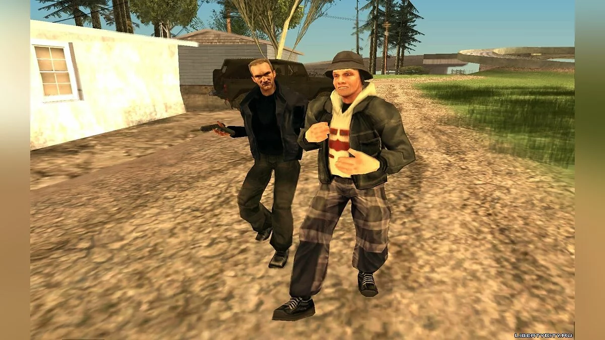 Амбал, Лис и Баркас из игры АнтиКиллер / GTA San Andreas