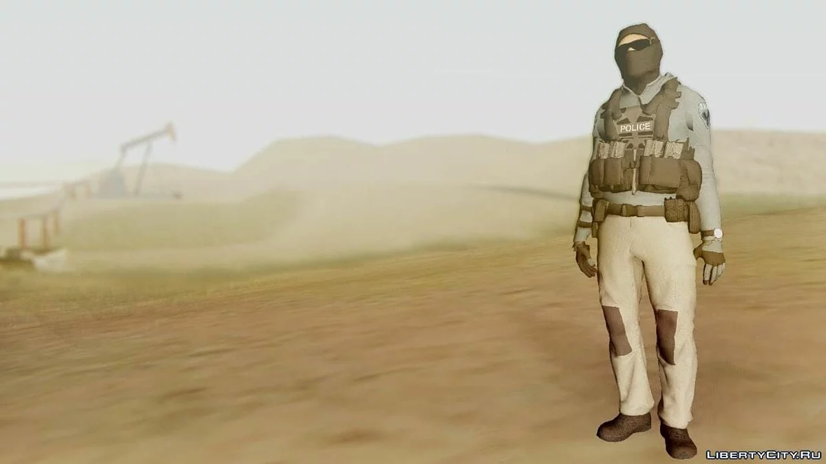 Battlefield Hardline Professional SWAT Operator / GTA San Andreas