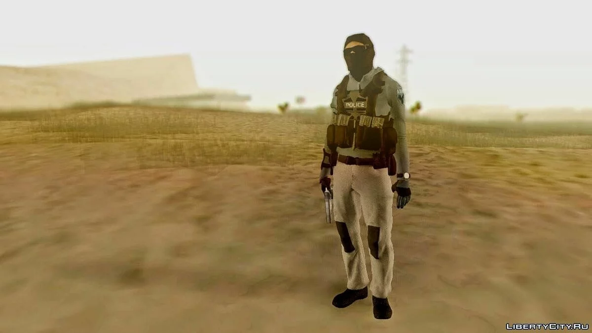 Battlefield Hardline Professional SWAT Operator / GTA San Andreas