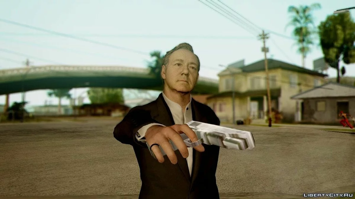 Call Of Duty Advanced Warfare Jonathan Irons ( Kevin Spacey) / GTA San Andreas