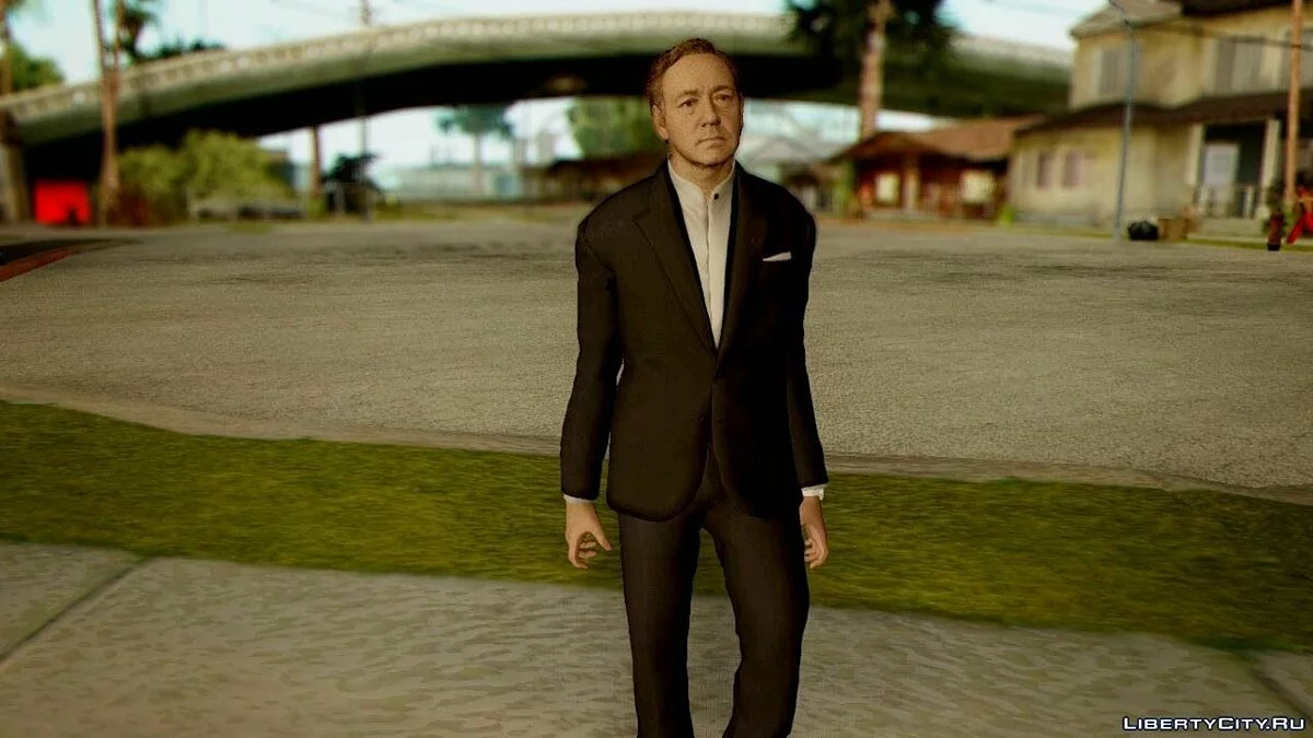 Call Of Duty Advanced Warfare Jonathan Irons ( Kevin Spacey) / GTA San Andreas
