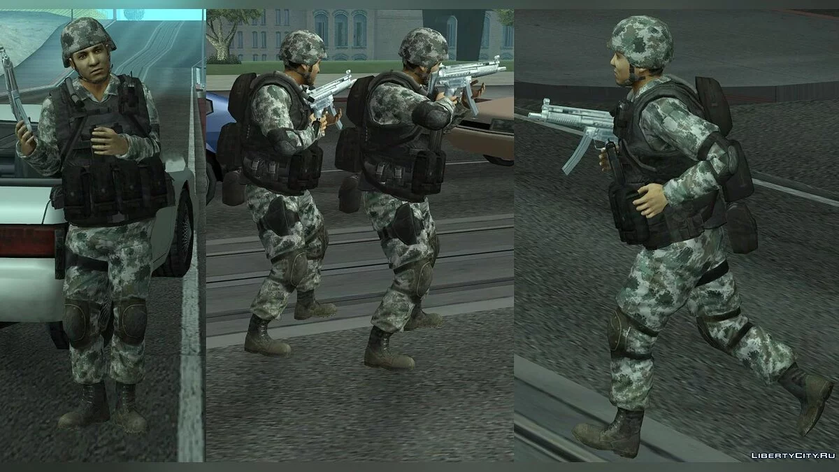 Боец НОАК  из Flashpoint 2: Dragon Rising / GTA San Andreas