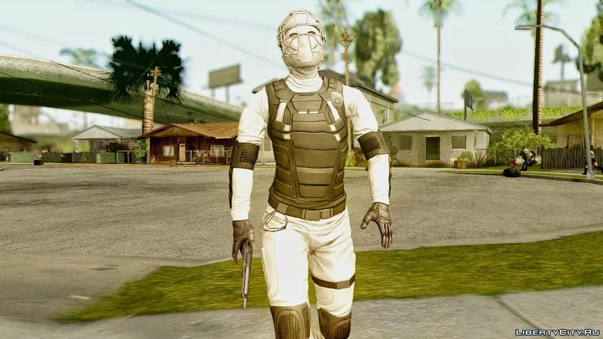 Mirror's Edge Cop Pursuit Female / GTA San Andreas