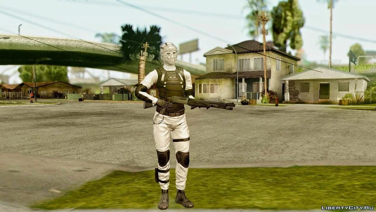 Mirror's Edge Cop Pursuit Female / GTA San Andreas