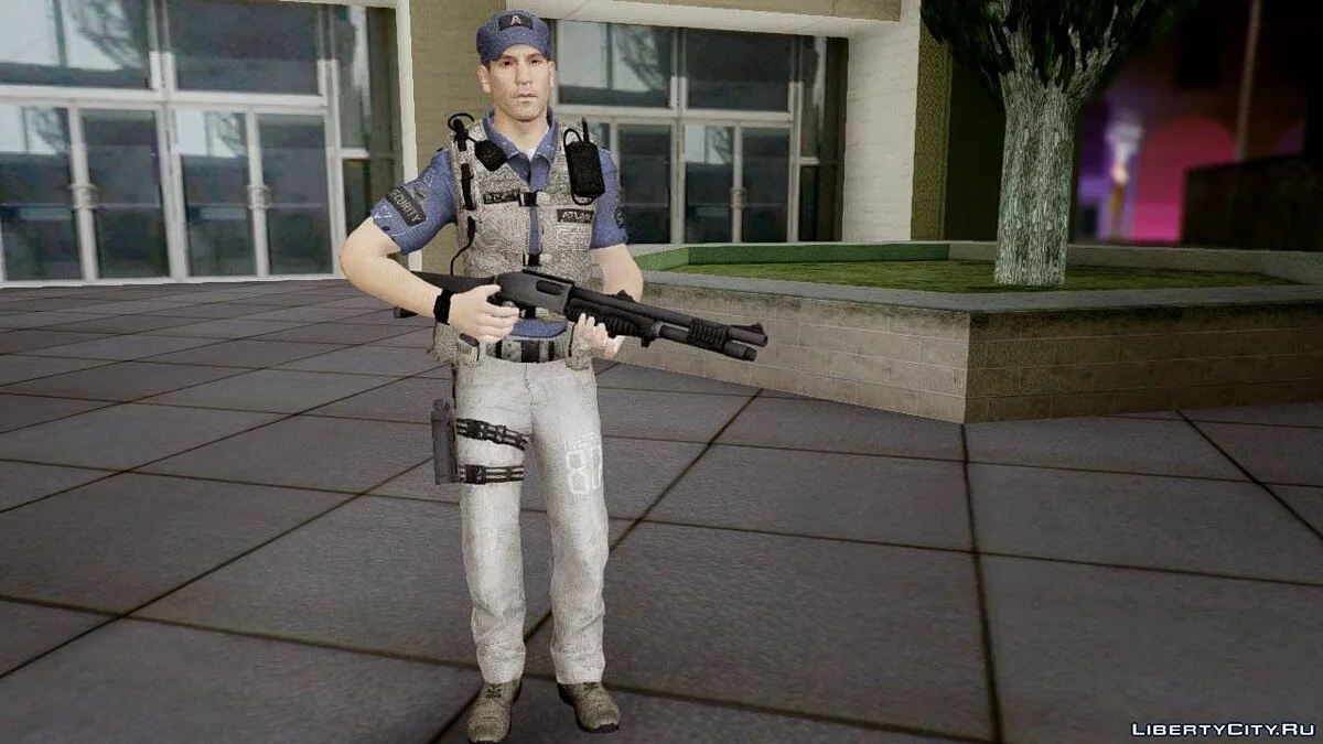 COD Advanced Warfare Jon Bernthal Security Guard(Shane from The Walking Dead) / GTA San Andreas