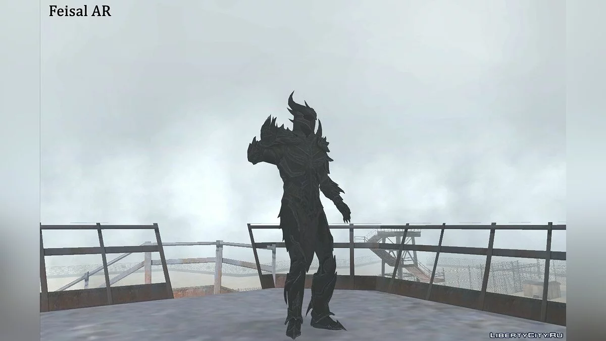 Daedric Warrior From The Elder Scrolls V: Skyrim / GTA San Andreas