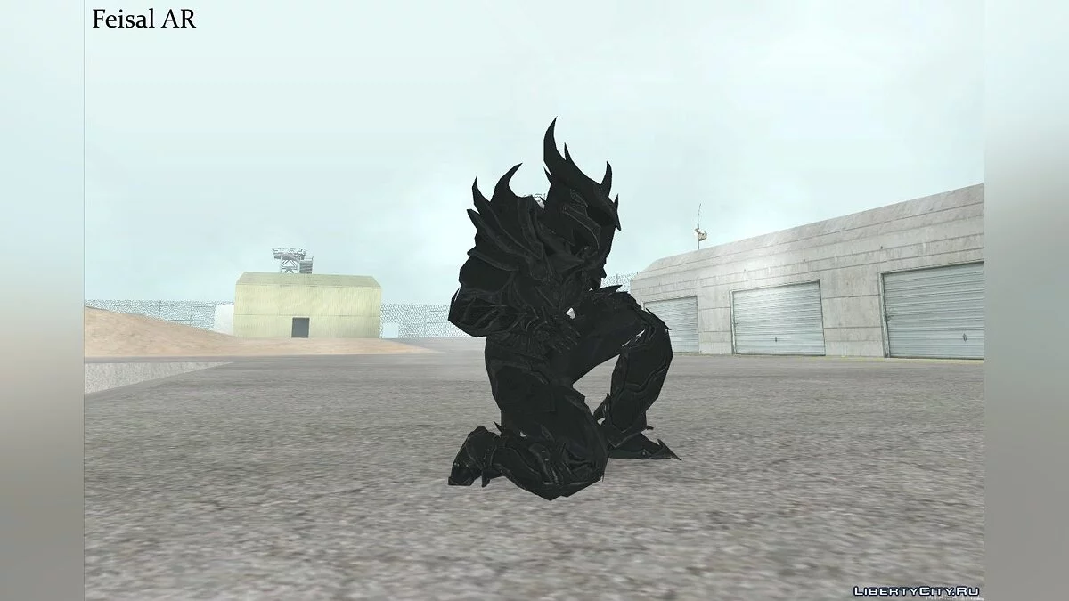 Daedric Warrior From The Elder Scrolls V: Skyrim / GTA San Andreas