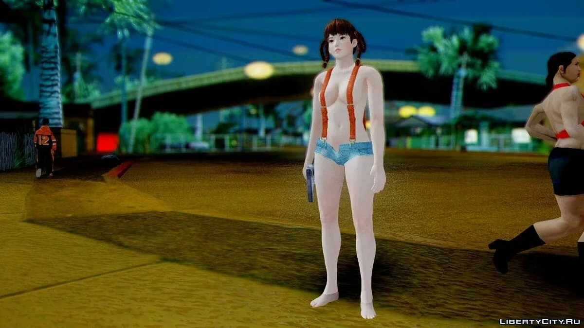 Dead Or Alive 5 LR Lei Fang Last Getaway / GTA San Andreas