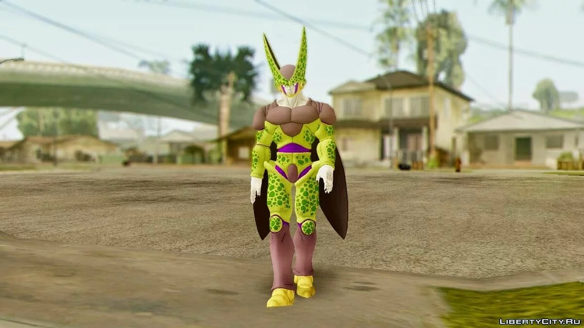 Dragon Ball Xenoverse Cell Perfect / GTA San Andreas
