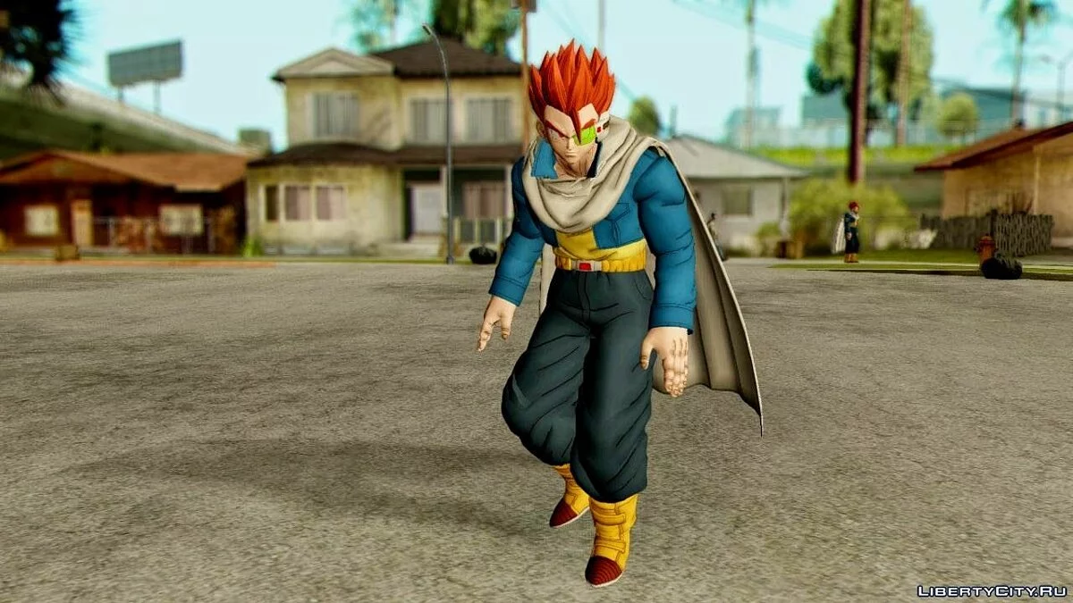 Dragon Ball Xenoverse Mysterious Warrior / GTA San Andreas