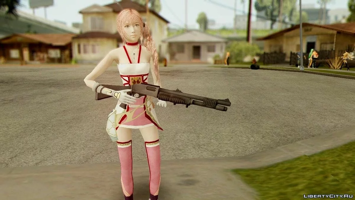 FinalFantasy XIII-2 Serah / GTA San Andreas