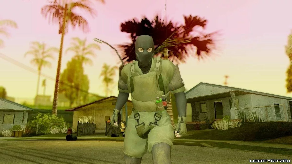 Metal Gear Solid V: Ground Zeroes MSF / GTA San Andreas