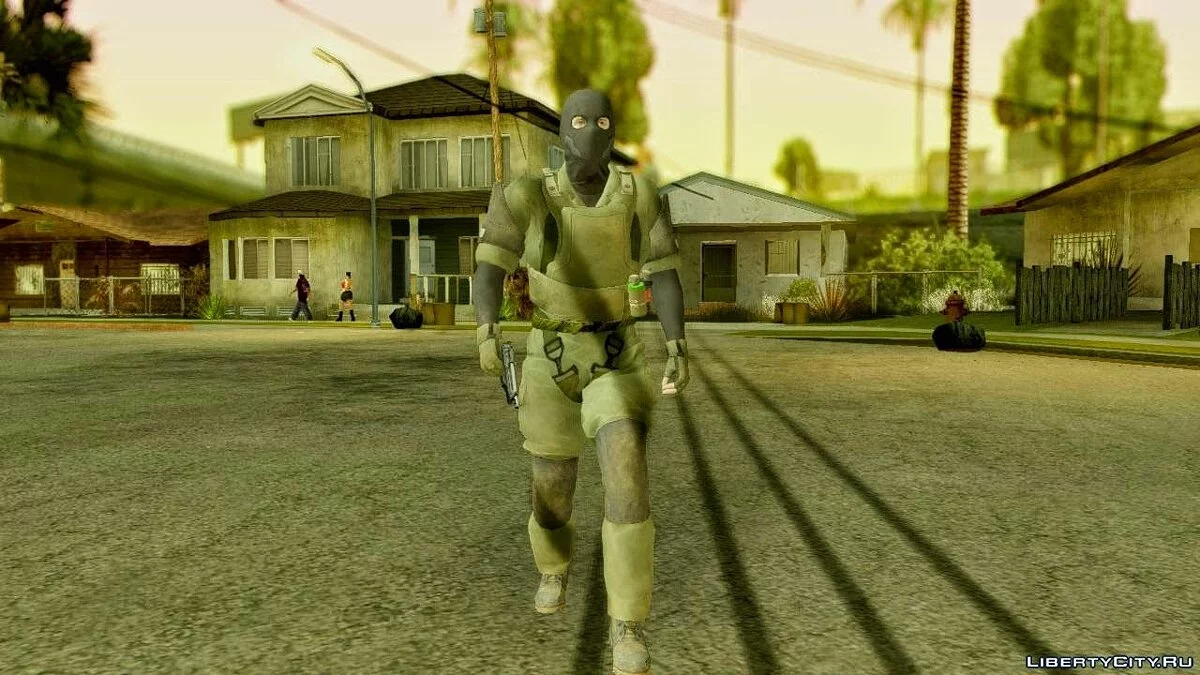 Metal Gear Solid V: Ground Zeroes MSF / GTA San Andreas