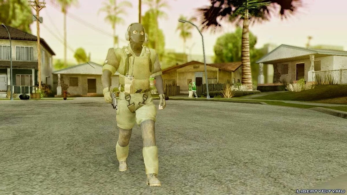 Metal Gear Solid V: Ground Zeroes MSF / GTA San Andreas