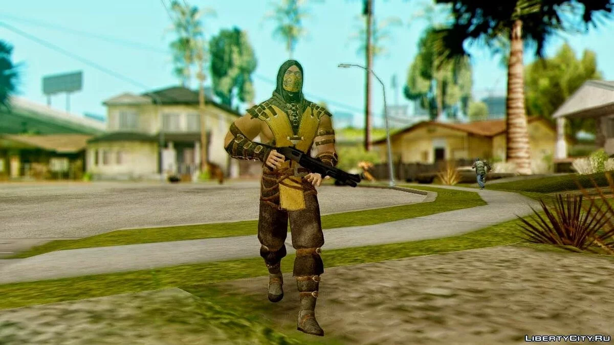 Mortal Kombat X Scoprion / GTA San Andreas