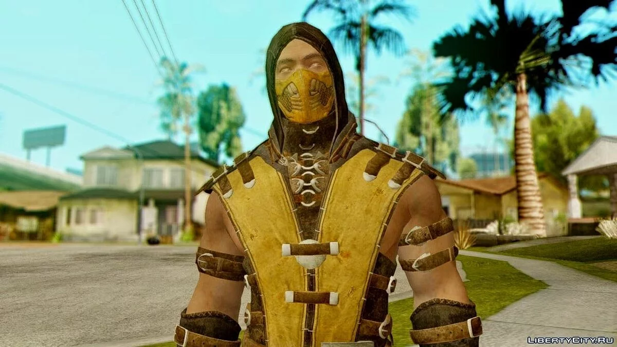 Mortal Kombat X Scoprion / GTA San Andreas
