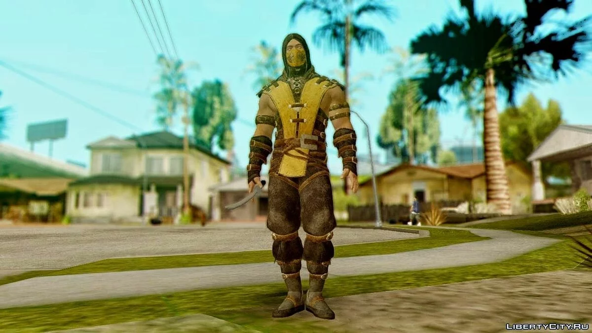 Mortal Kombat X Scoprion / GTA San Andreas