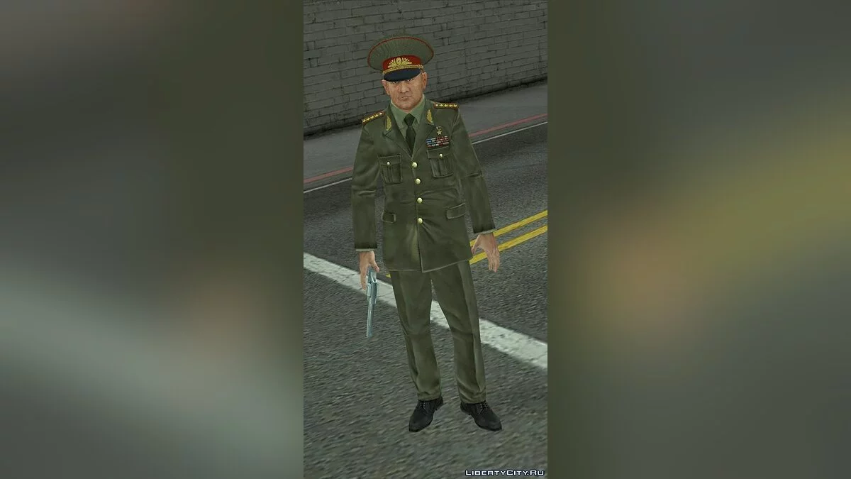 Русский генерал, конверт из TC's GRFS / GTA San Andreas