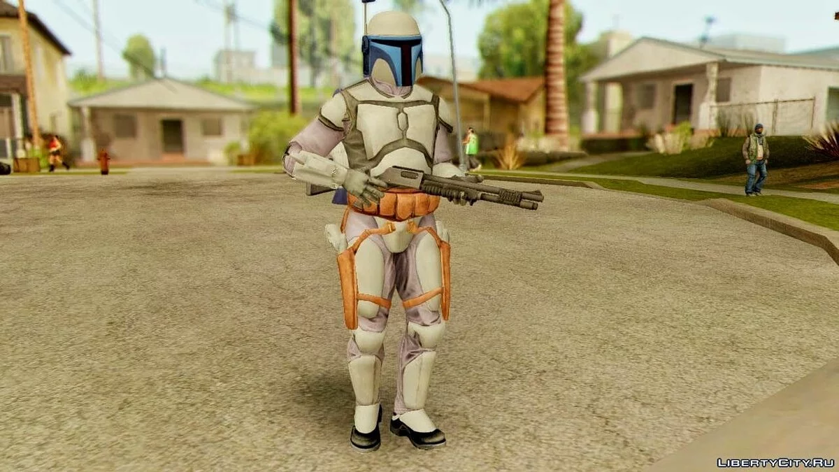 Star Wars Repulic Commando 2 Jango Fett / GTA San Andreas