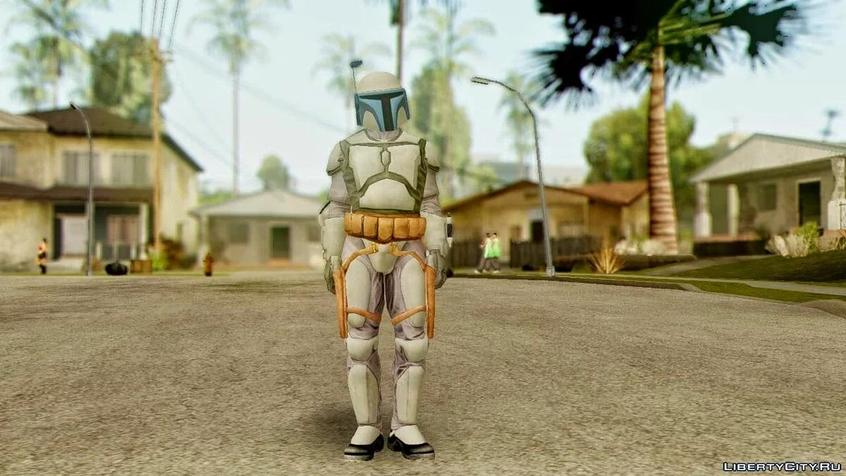 Star Wars Repulic Commando 2 Jango Fett / GTA San Andreas