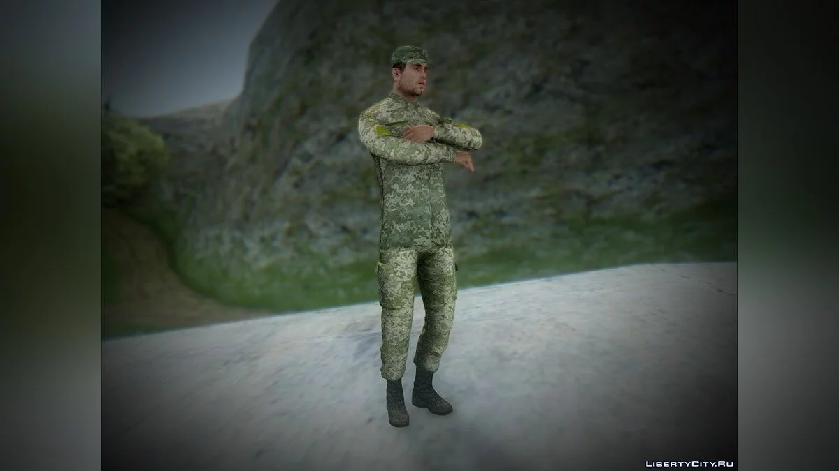 Военнослужащий ВСУ / GTA San Andreas