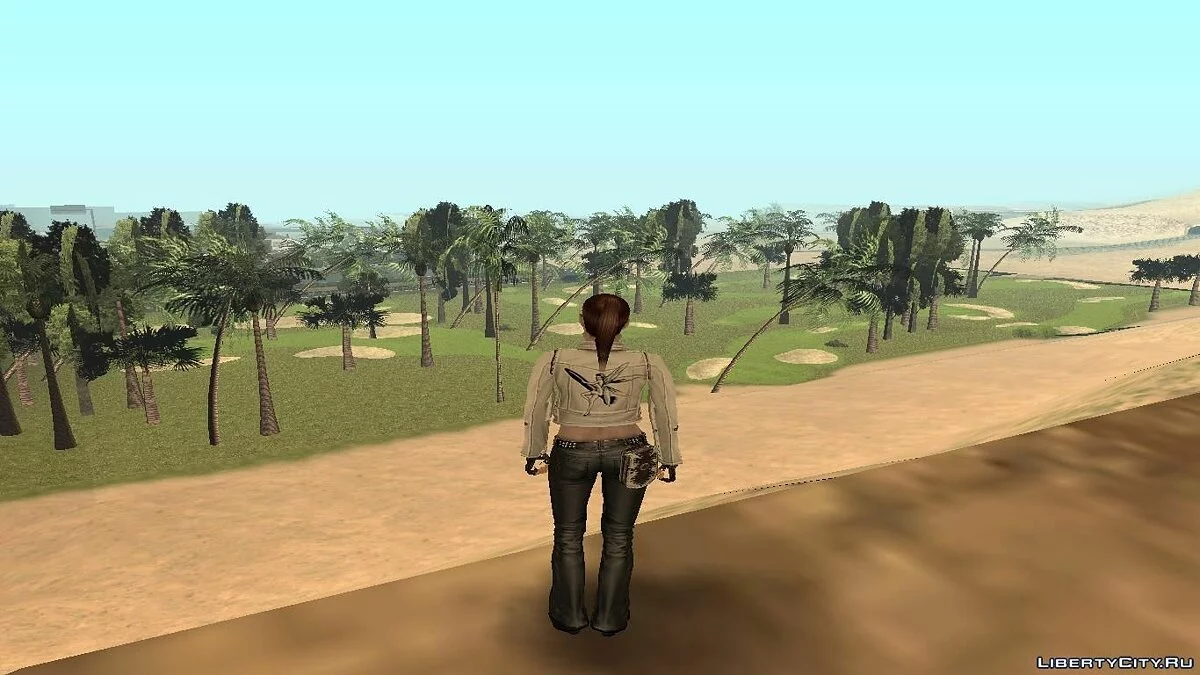 Claire Redfield biker / GTA San Andreas