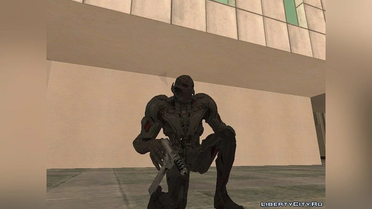 Ultron and Ultron's army / GTA San Andreas