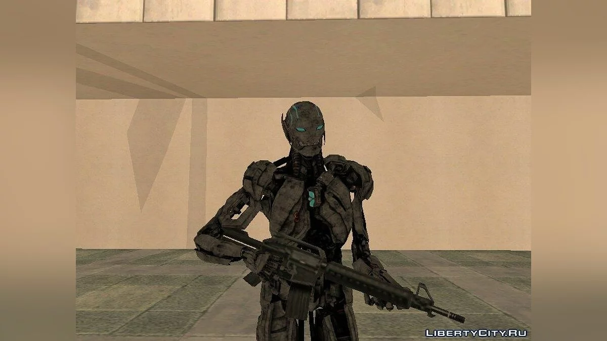 Ultron and Ultron's army / GTA San Andreas