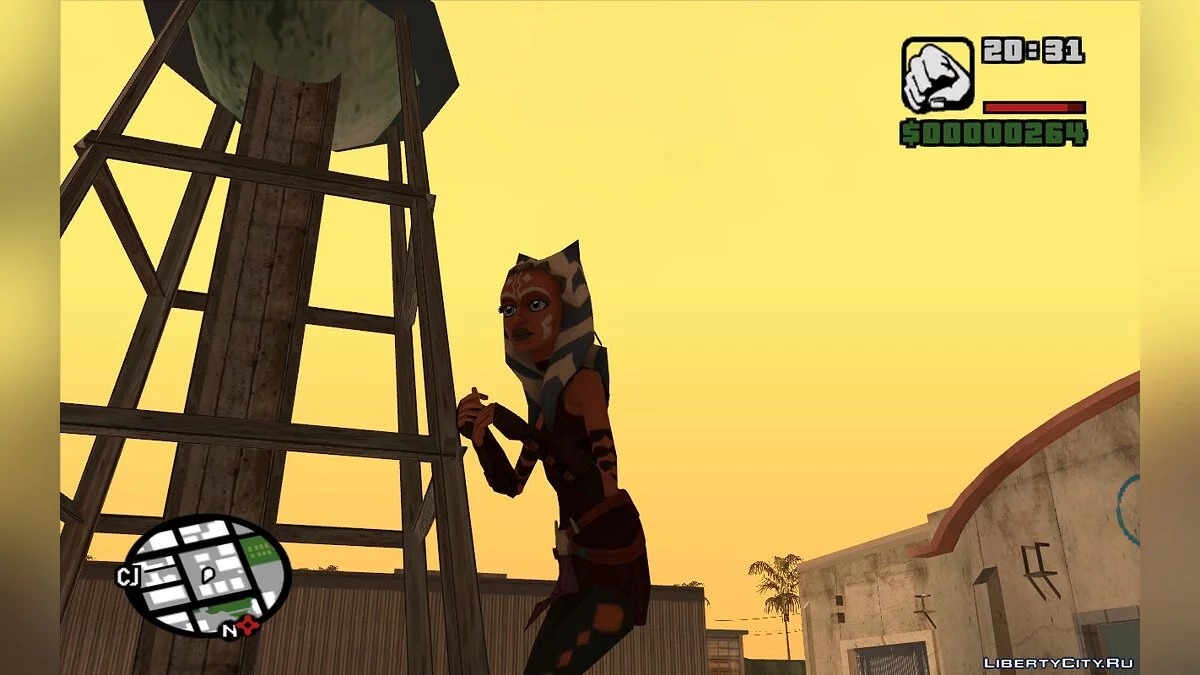 AhsokaTano STAR WARS / GTA San Andreas