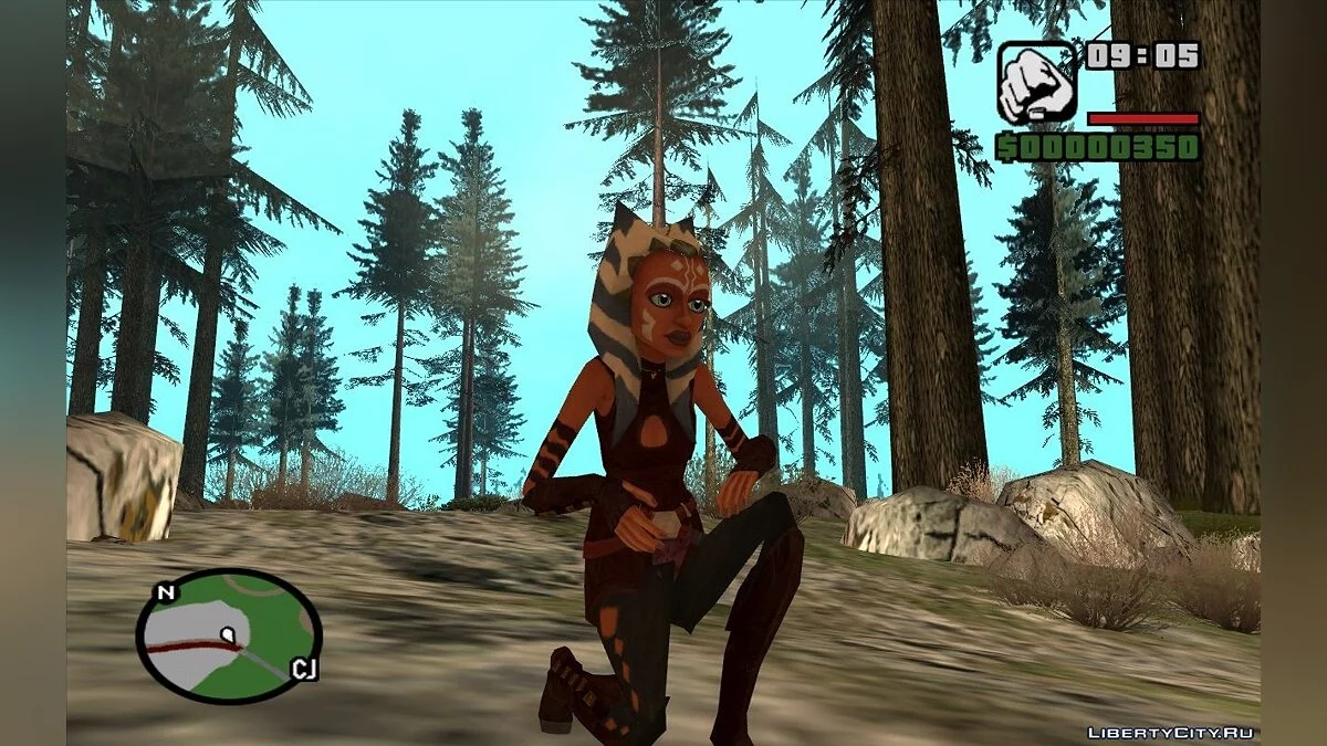 AhsokaTano STAR WARS / GTA San Andreas