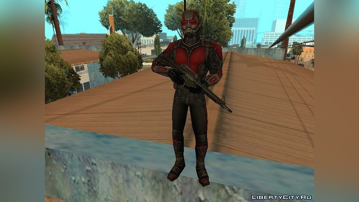 Скачать Ant-man для GTA San Andreas