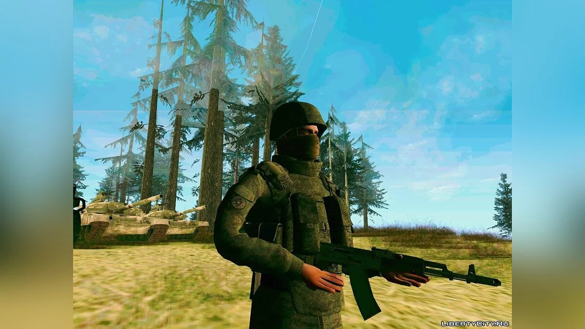 Боец ГРУ / GTA San Andreas