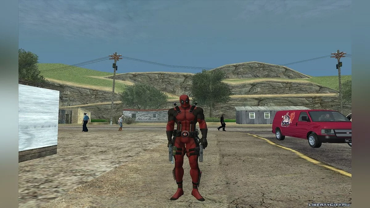 DeadPool (Ryan Reynold) By LokiBITW / GTA San Andreas