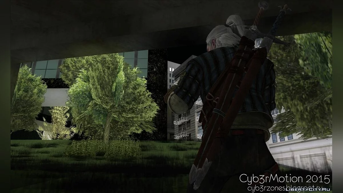 Геральт(The Witcher) / GTA San Andreas