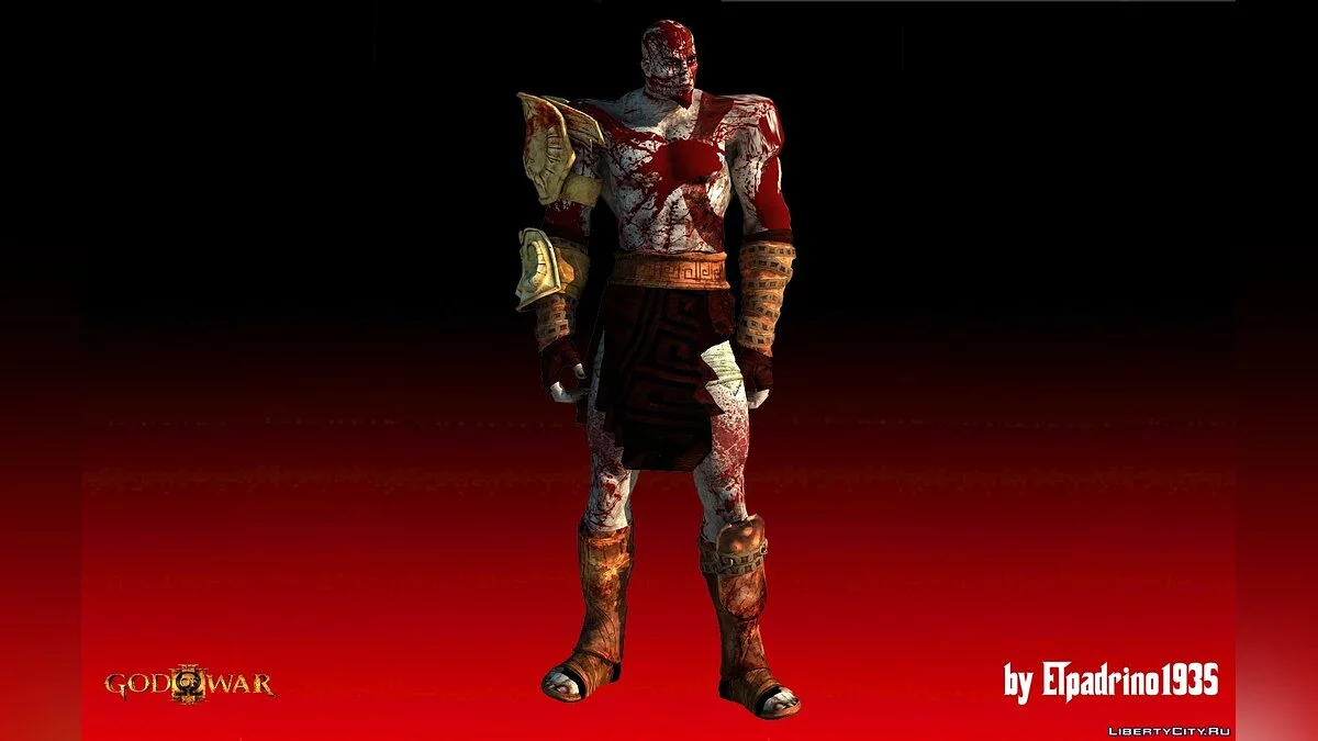 God Of War 3 Kratos / GTA San Andreas