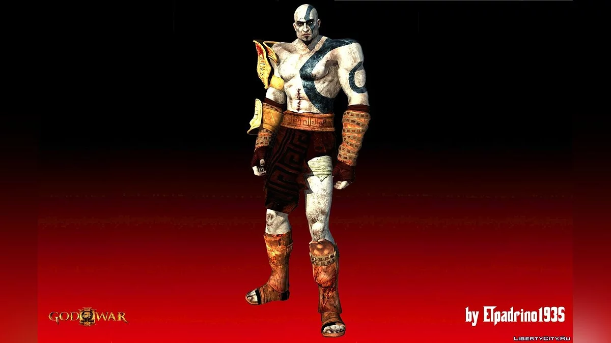 God Of War 3 Kratos / GTA San Andreas