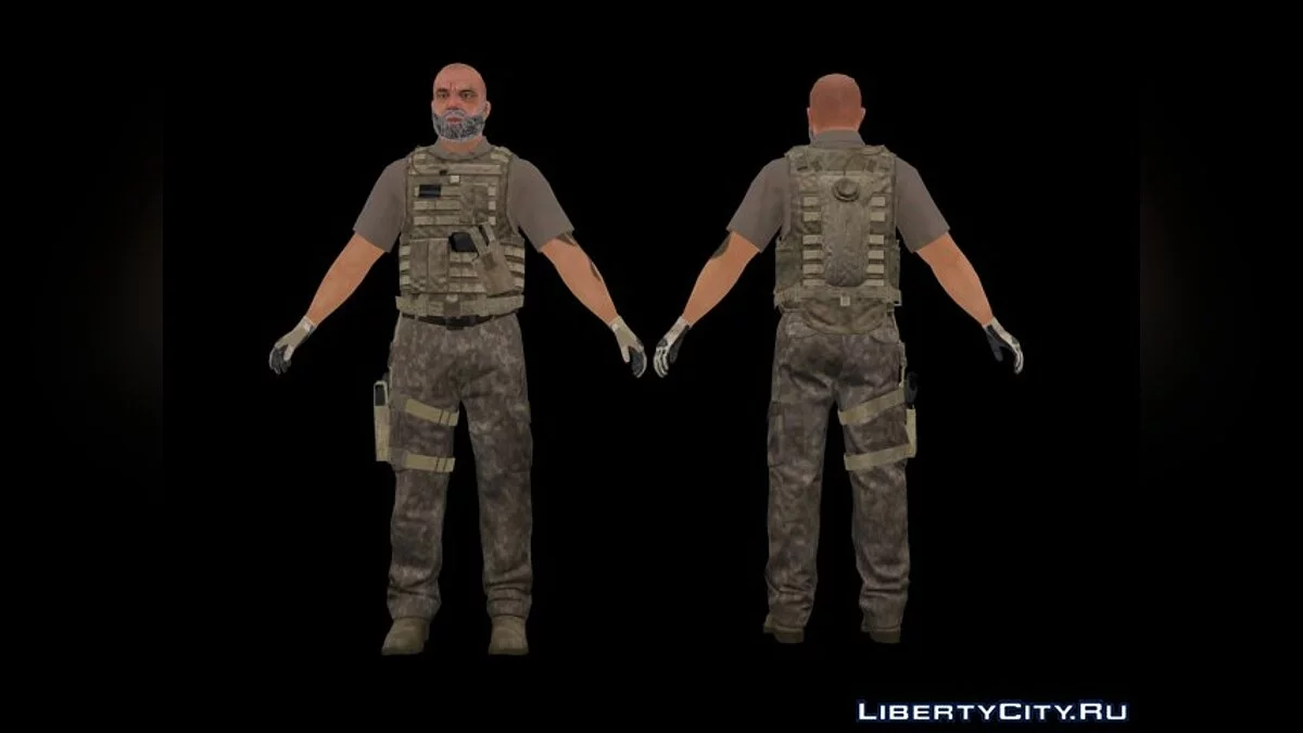 [GTA5]Black Ops Army's skins / GTA San Andreas