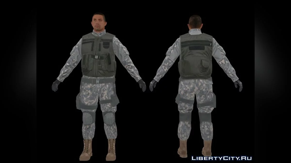 [GTA5]Black Ops Army's skins / GTA San Andreas
